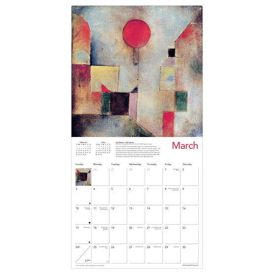 Paul Klee 2024 wall calendar Calendars Tate Shop Tate